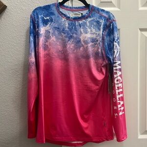Magellan boyfriend for women’s Meduim fish‎ gear/outdoorrs long sleeve